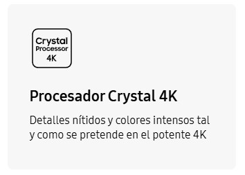 Procesador Crystal 4k