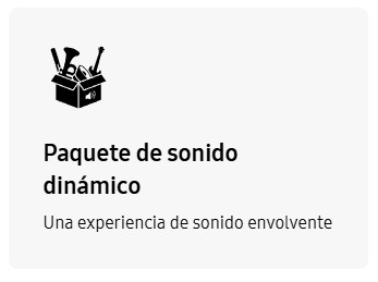 Paquete de sonido dinámico